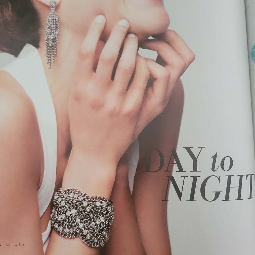 Stella & Dot Petra Braided Bracelet, like new